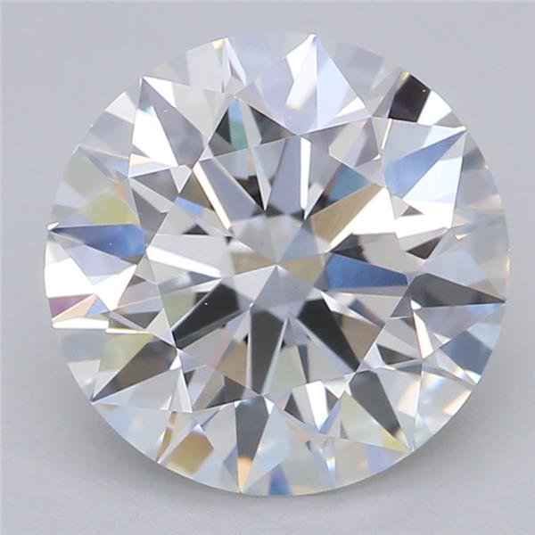 2.05ct D VVS2 Rare Carat Ideal Cut Round Lab Grown Diamond