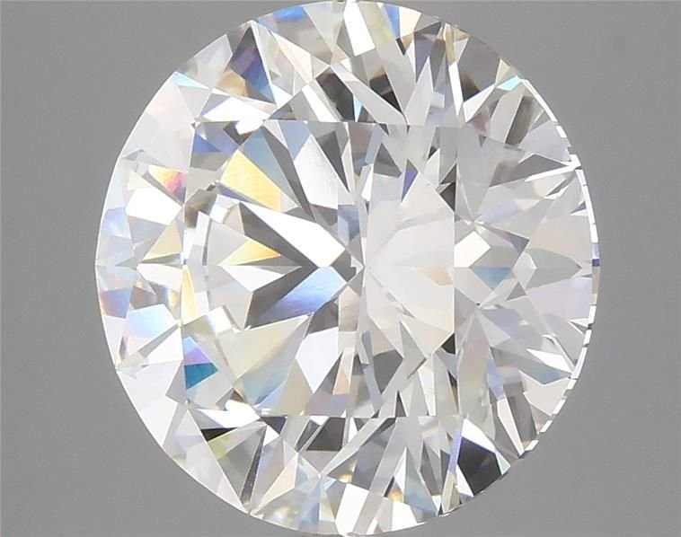 5.13ct H VVS2 Rare Carat Ideal Cut Round Lab Grown Diamond