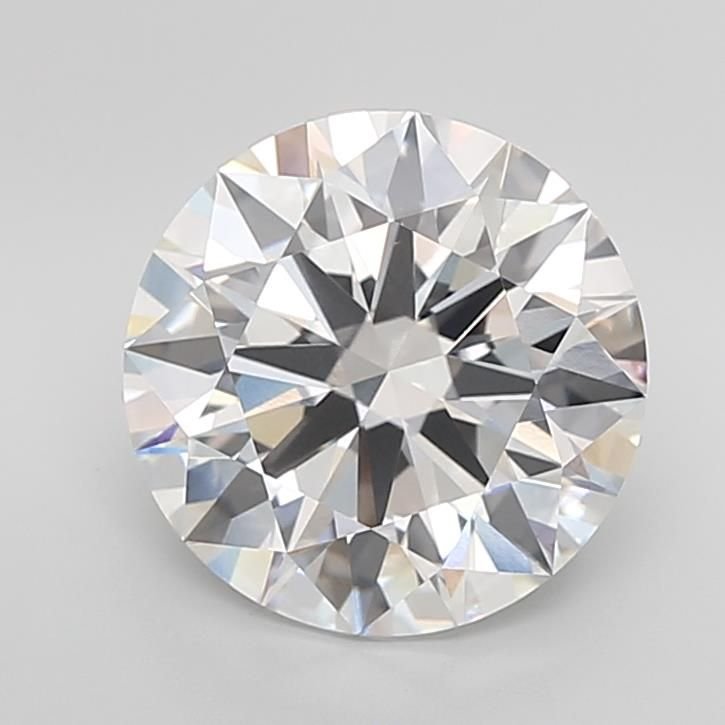 6.53ct E VVS2 Rare Carat Ideal Cut Round Lab Grown Diamond