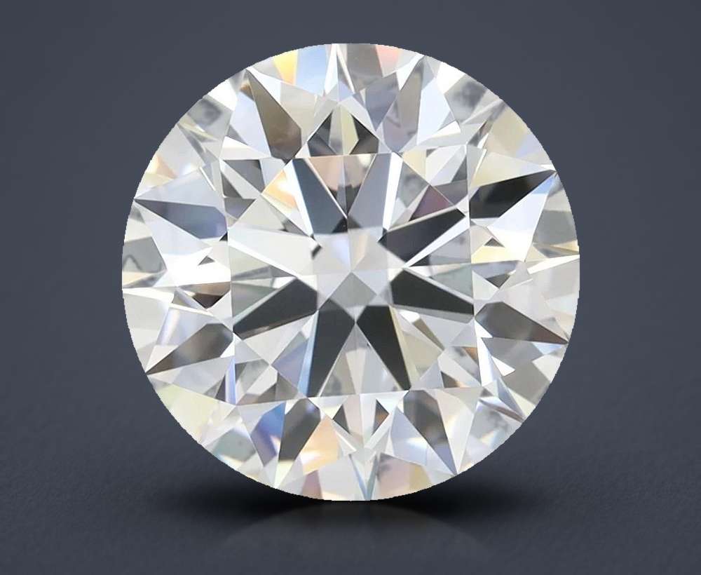 3.46 Carat Round Lab Diamond