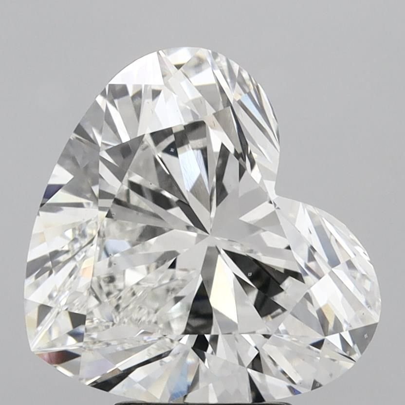 5.50ct F VS1 Rare Carat Ideal Cut Heart Lab Grown Diamond