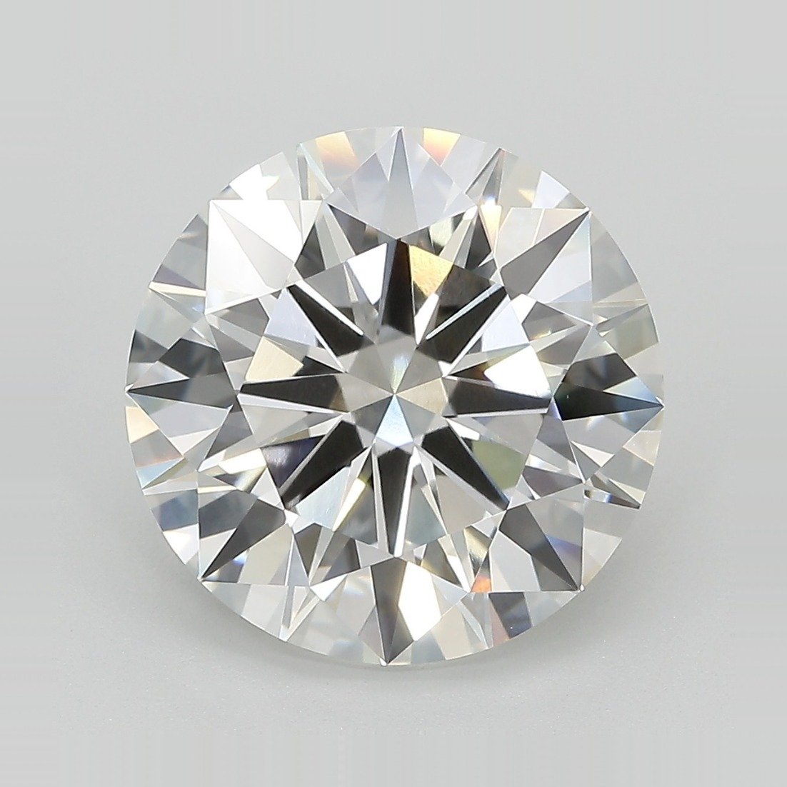 6.91ct G VVS2 Rare Carat Ideal Cut Round Lab Grown Diamond