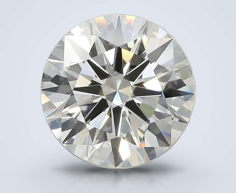 6.91 Carat Round Lab Diamond