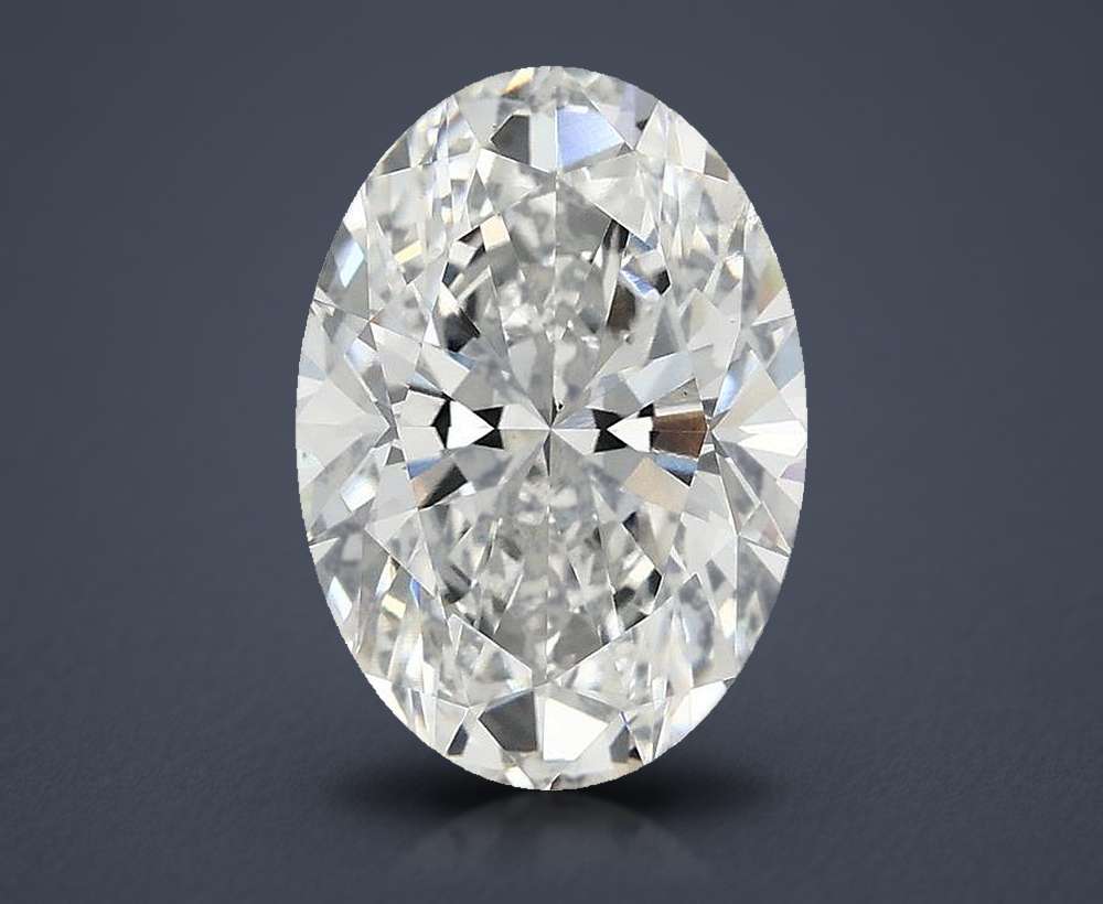 3.08 Carat Oval Lab Diamond