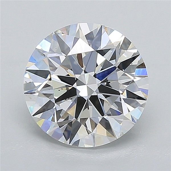 2.04ct F VS1 Rare Carat Ideal Cut Round Lab Grown Diamond