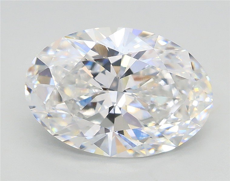 2.54ct E VS1 Rare Carat Ideal Cut Oval Lab Grown Diamond