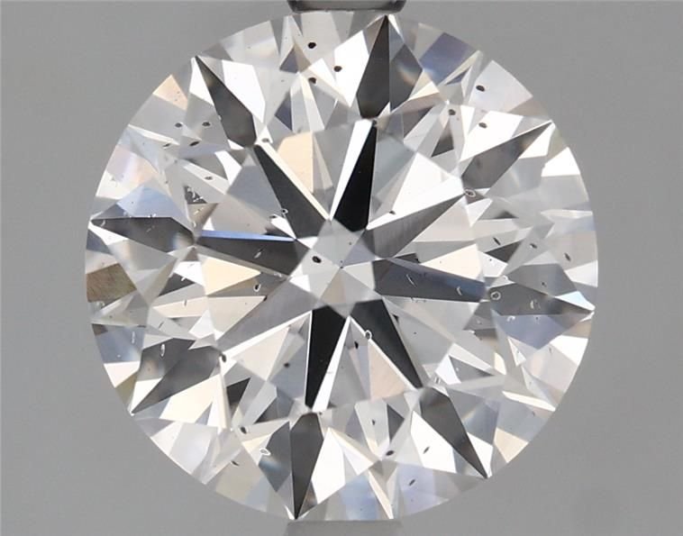 2.51ct F SI2 Excellent Cut Round Lab Grown Diamond