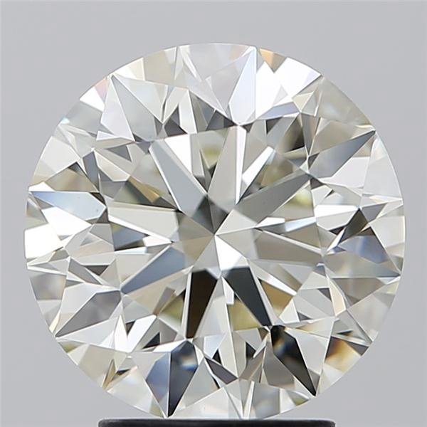 3.62ct J VVS2 Excellent Cut Round Diamond