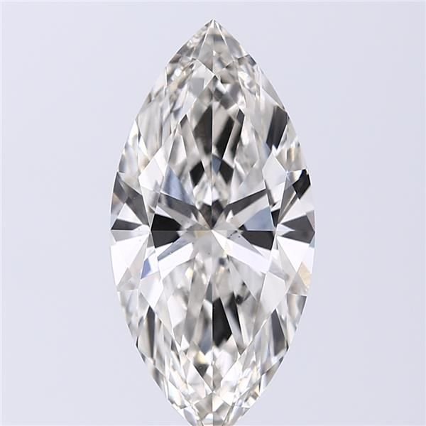 3.20ct H VS2 Rare Carat Ideal Cut Marquise Lab Grown Diamond