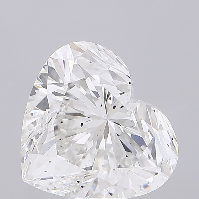 10.02ct F SI1 Rare Carat Ideal Cut Heart Lab Grown Diamond