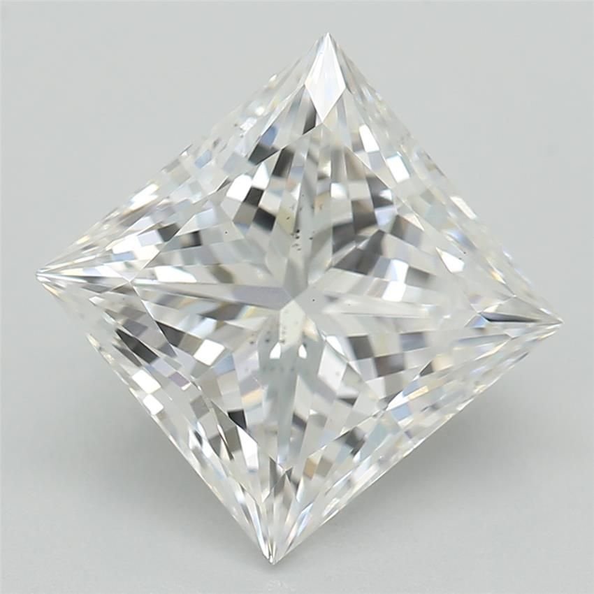 1.83ct E SI1 Rare Carat Ideal Cut Princess Lab Grown Diamond