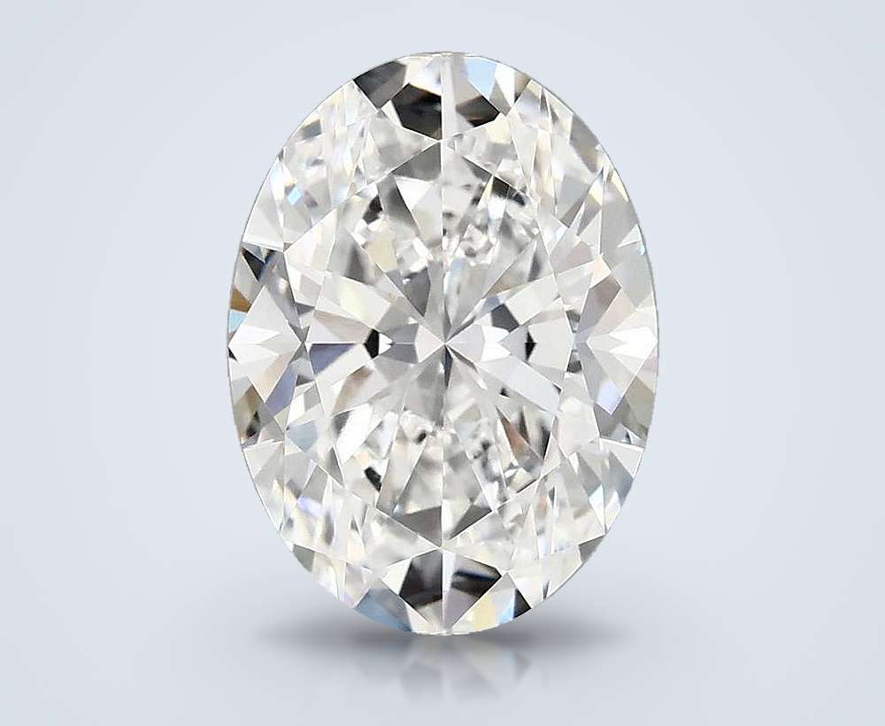 4.00 Carat Oval Lab Diamond