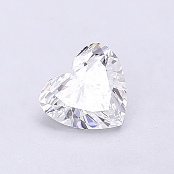 0.43ct D VVS2 Rare Carat Ideal Cut Heart Lab Grown Diamond