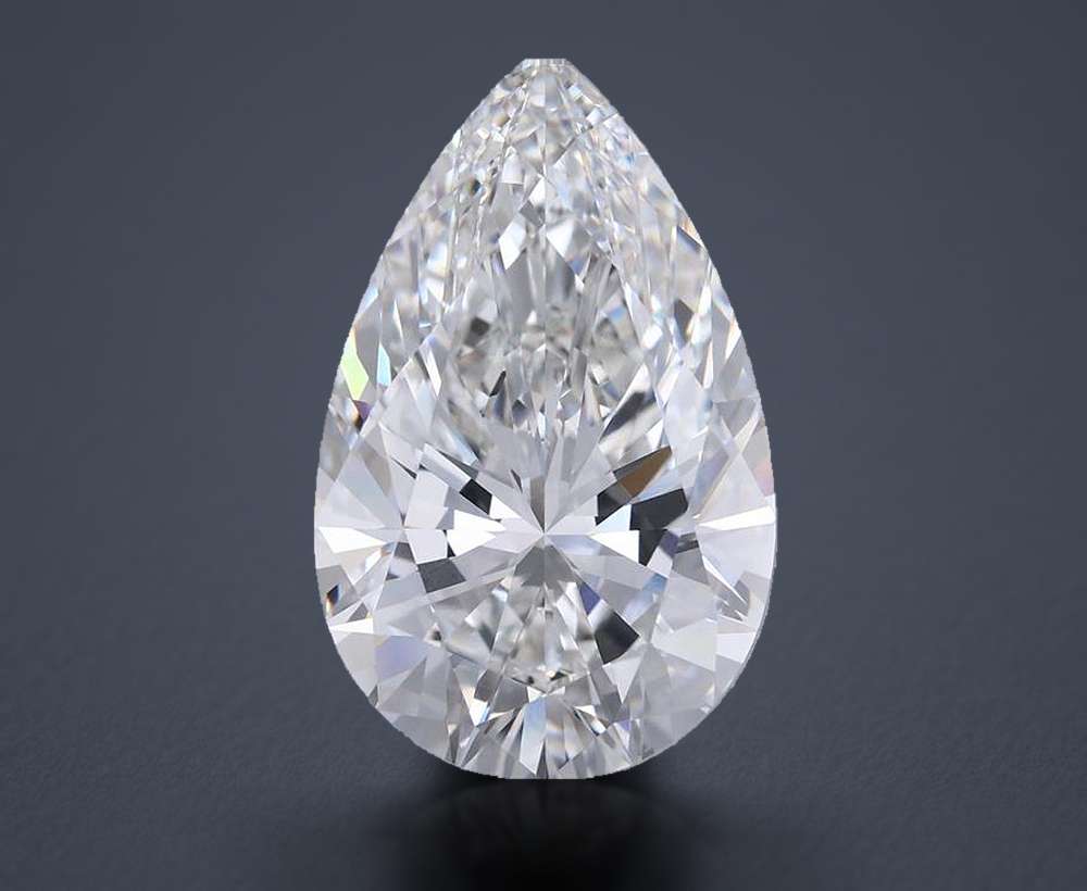 10.29 Carat Pear Lab Diamond