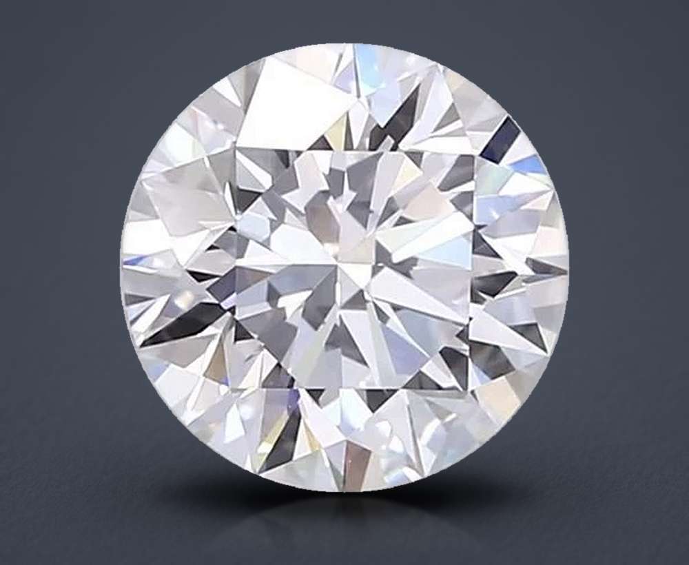 3.03 Carat Round Lab Diamond