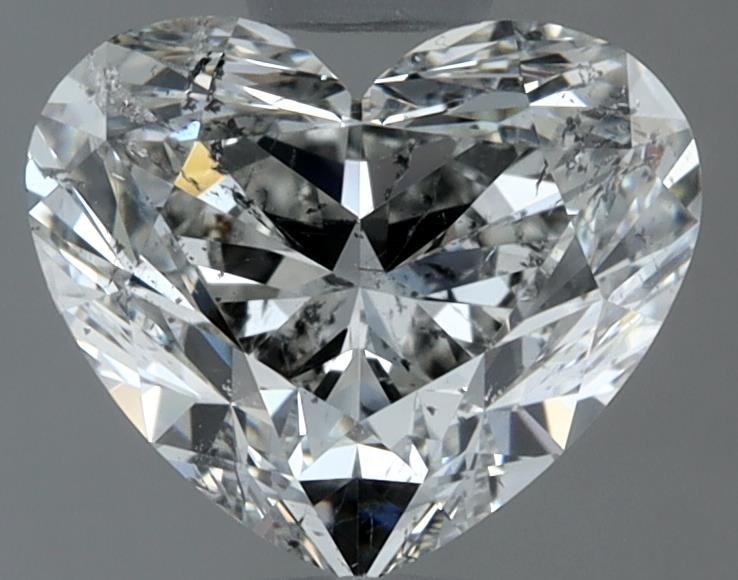1.01ct G SI2 Rare Carat Ideal Cut Heart Diamond