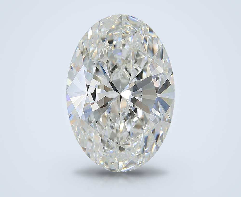 7.53 Carat Oval Lab Diamond