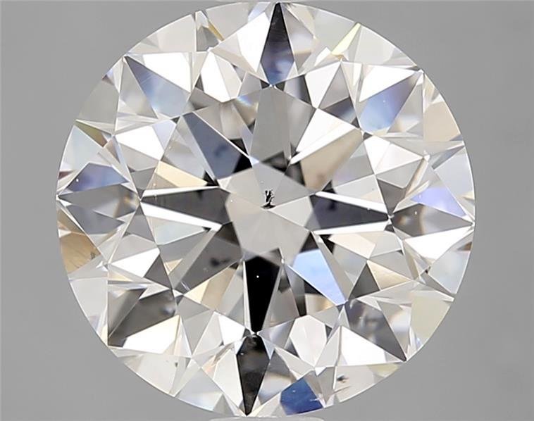 3.35ct H SI1 Rare Carat Ideal Cut Round Diamond