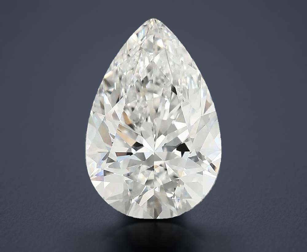 2.81 Carat Pear Lab Diamond