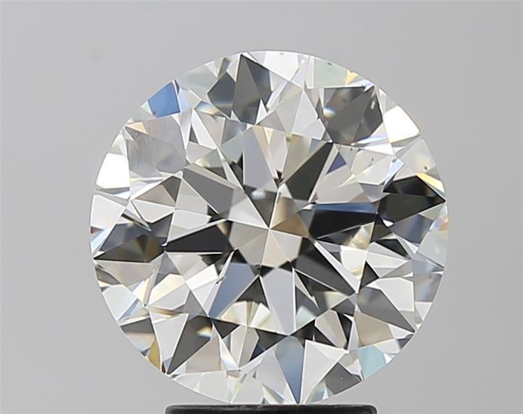 4.02ct J VS2 Rare Carat Ideal Cut Round Diamond