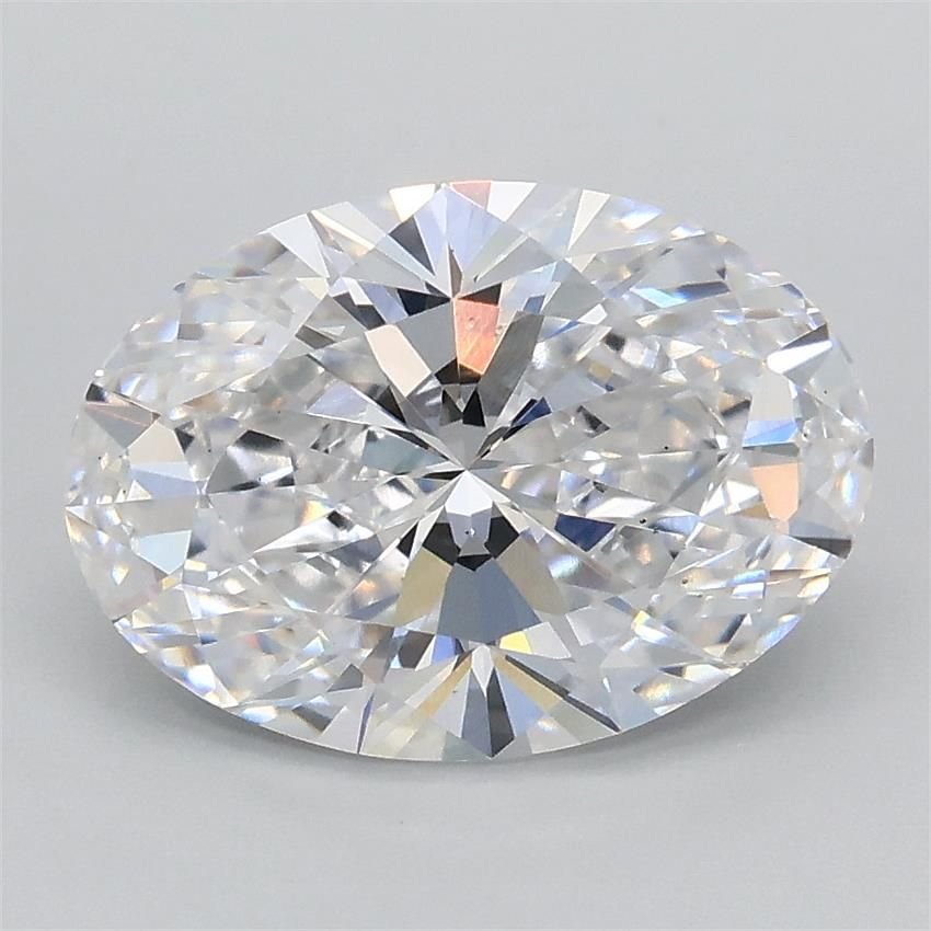 2.09ct D VS1 Rare Carat Ideal Cut Oval Lab Grown Diamond