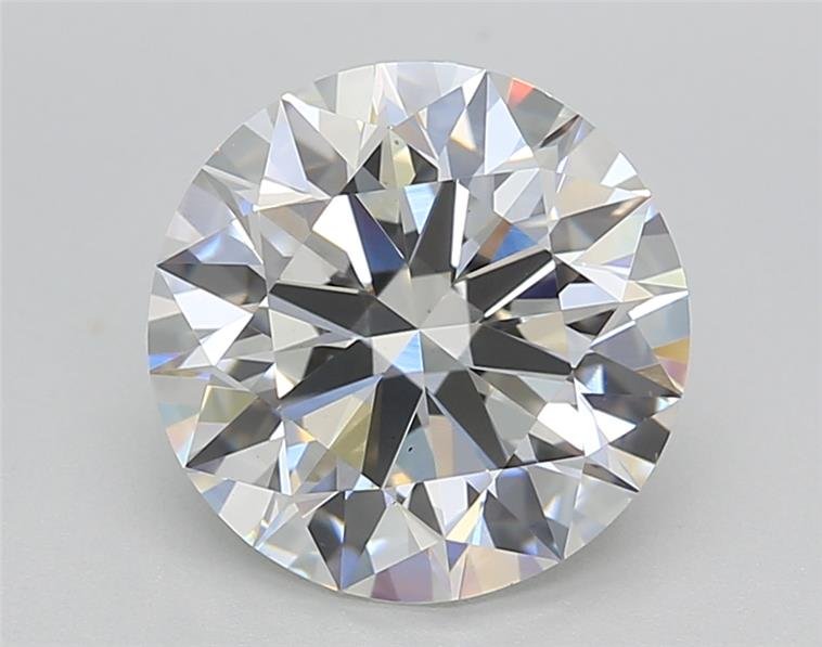 3.09ct G VS1 Rare Carat Ideal Cut Round Lab Grown Diamond