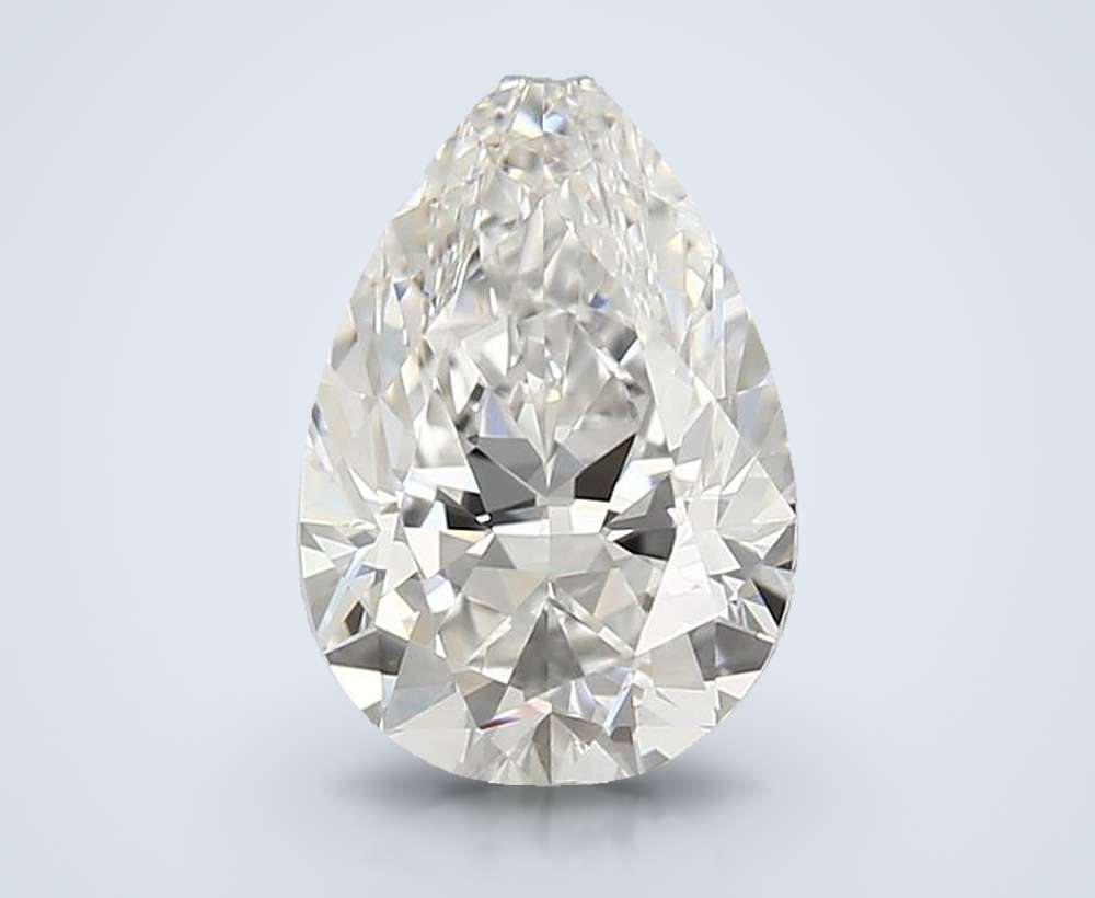 0.50 Carat Pear Natural Diamond