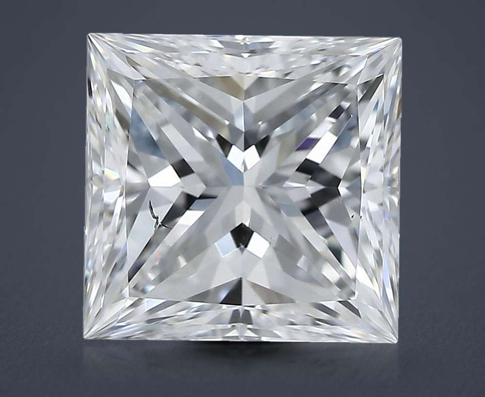 1.50 Carat Princess Natural Diamond