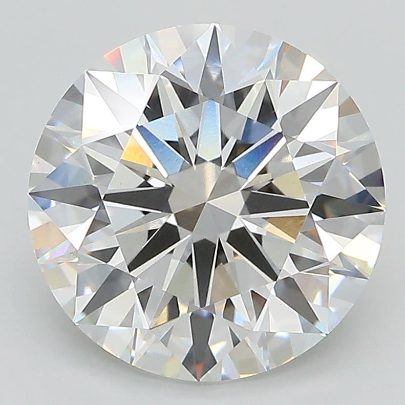 3.58ct E VS1 Rare Carat Ideal Cut Round Lab Grown Diamond