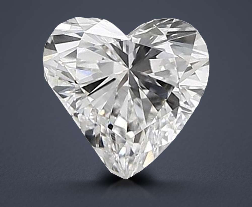 0.96 Carat Heart Lab Diamond