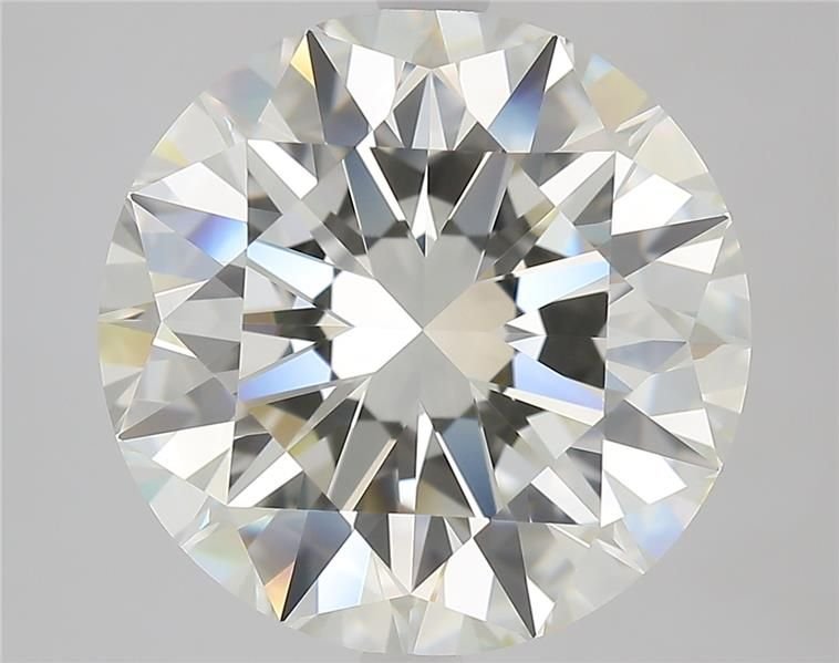 6.02ct K VVS2 Rare Carat Ideal Cut Round Diamond