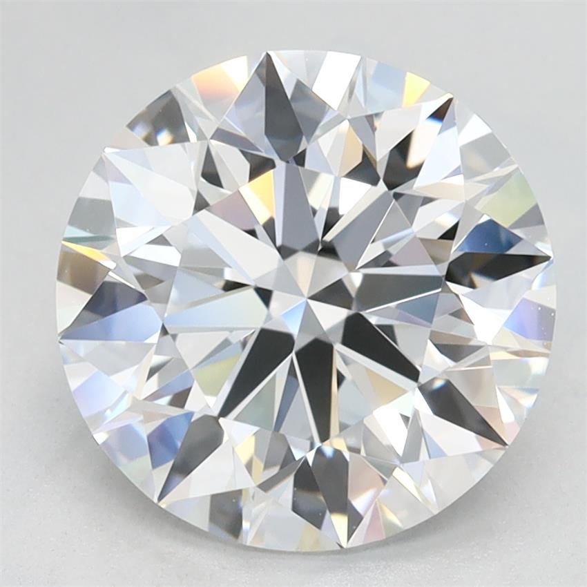 2.84ct D VVS2 Rare Carat Ideal Cut Round Lab Grown Diamond