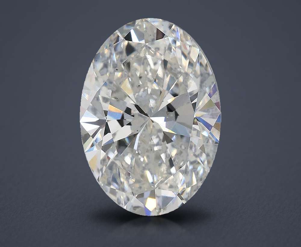 3.06 Carat Oval Lab Diamond