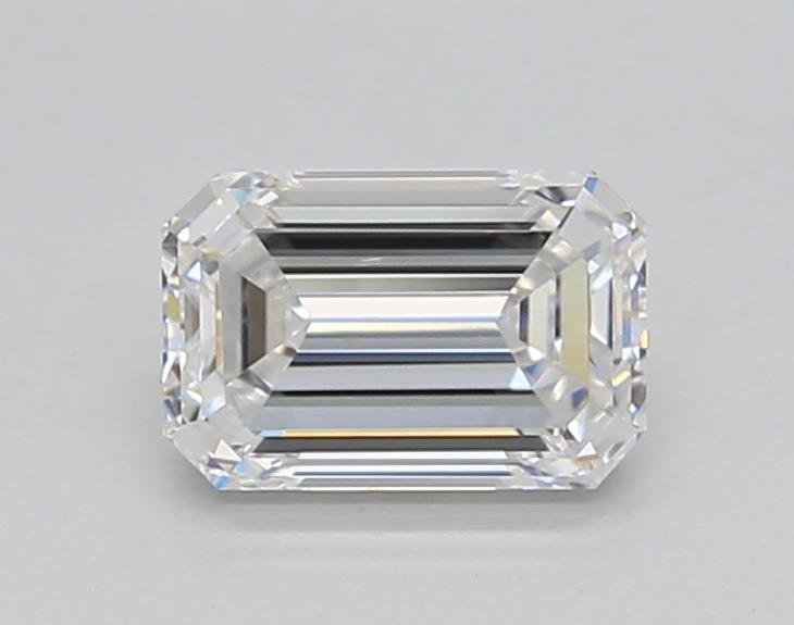 0.92ct D VS1 Rare Carat Ideal Cut Emerald Lab Grown Diamond