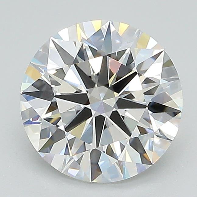 1.58ct D VVS2 Rare Carat Ideal Cut Round Lab Grown Diamond