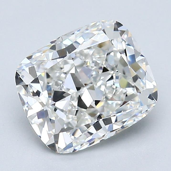 2.09ct G VVS2 Rare Carat Ideal Cut Cushion Diamond