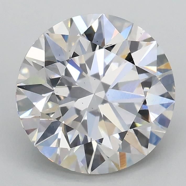 2.02ct F VS2 Excellent Cut Round Lab Grown Diamond
