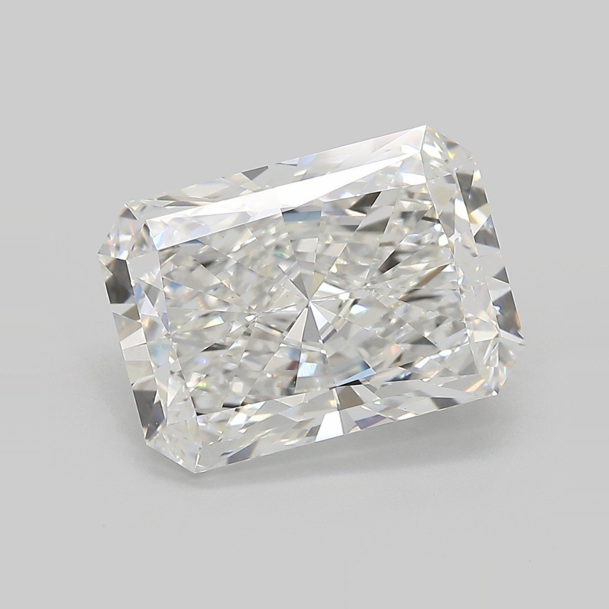 6.01ct E VS1 Rare Carat Ideal Cut Radiant Lab Grown Diamond