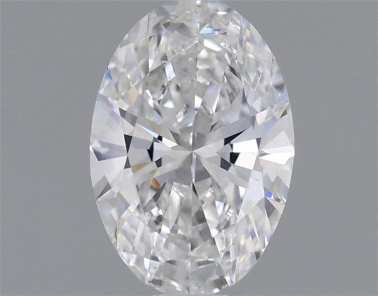 0.56ct D VS1 Rare Carat Ideal Cut Oval Lab Grown Diamond