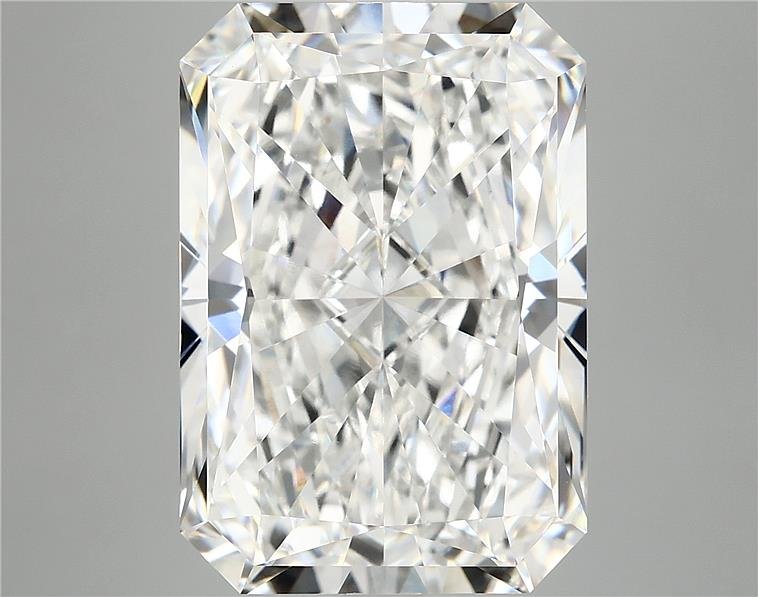 12.06ct F VVS2 Rare Carat Ideal Cut Radiant Lab Grown Diamond