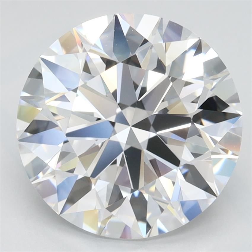 3.26ct D IF Rare Carat Ideal Cut Round Lab Grown Diamond