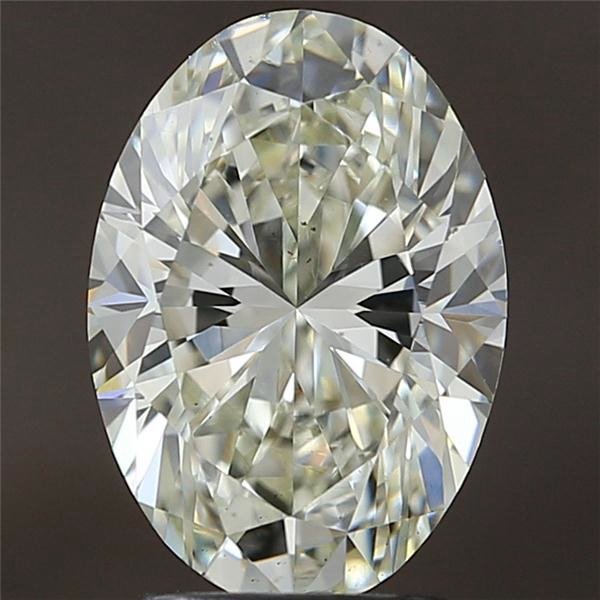 2.50ct K VS2 Very Good Cut Oval Diamond