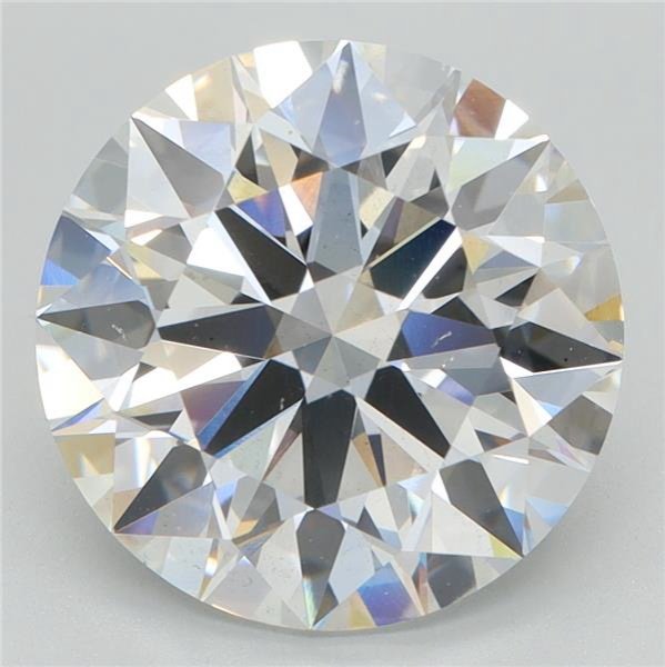 5.05ct E VS2 Rare Carat Ideal Cut Round Lab Grown Diamond