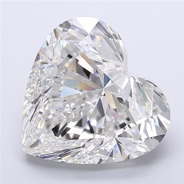 30.08ct F VS2 Rare Carat Ideal Cut Heart Lab Grown Diamond