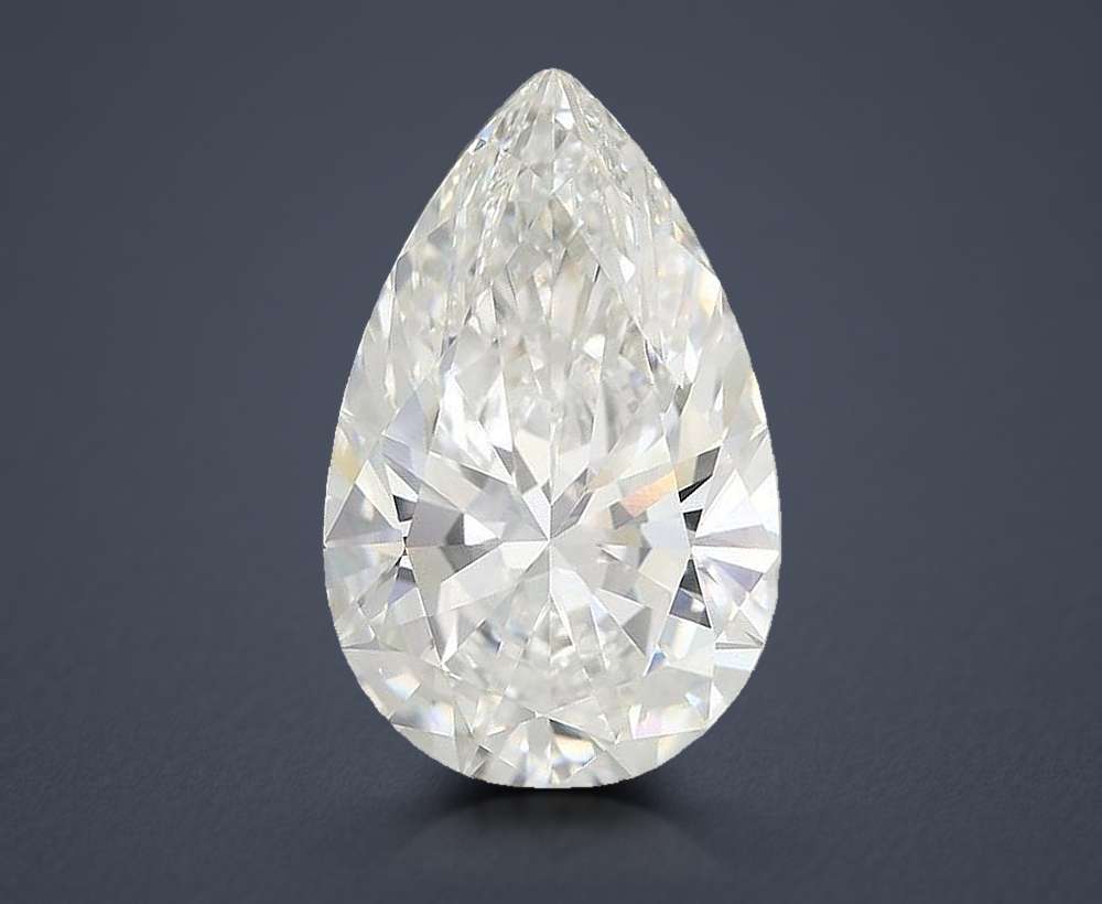 7.50 Carat Pear Lab Diamond