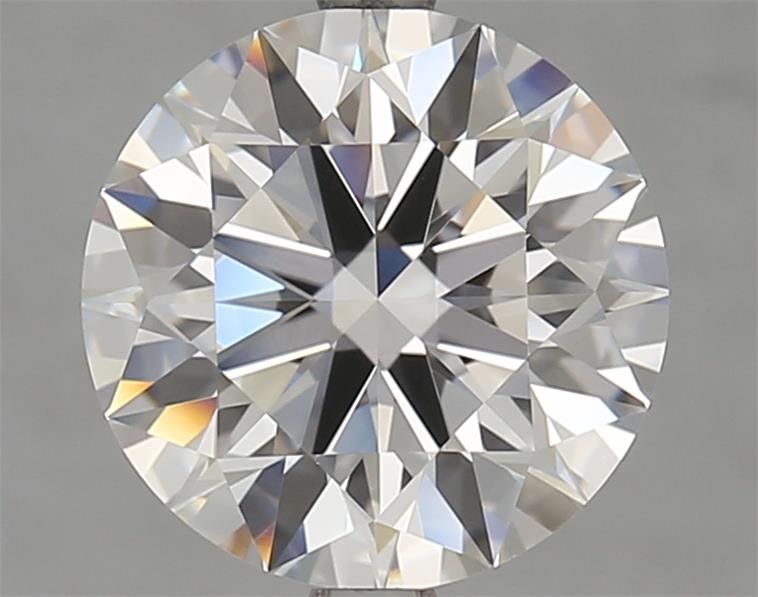 3.46ct F IF Rare Carat Ideal Cut Round Lab Grown Diamond