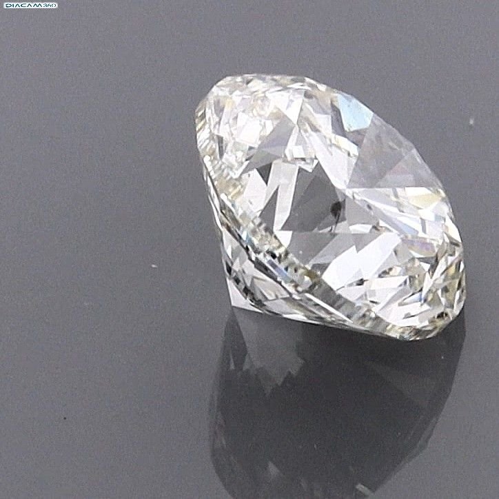 3.01ct K SI2 Good Cut Round Diamond