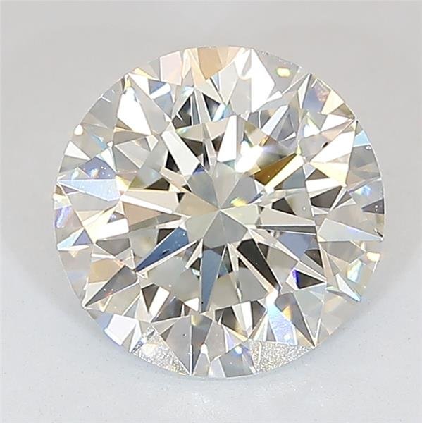 2.06ct I VS2 Excellent Cut Round Lab Grown Diamond