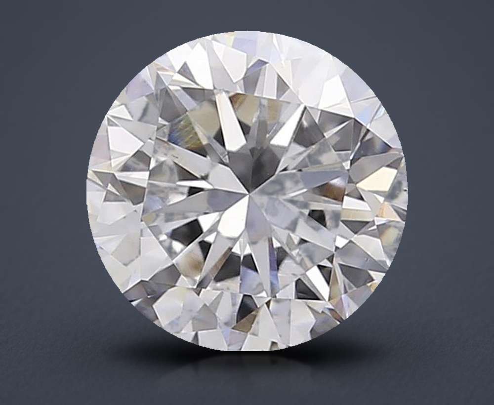 0.72 Carat Round Lab Diamond