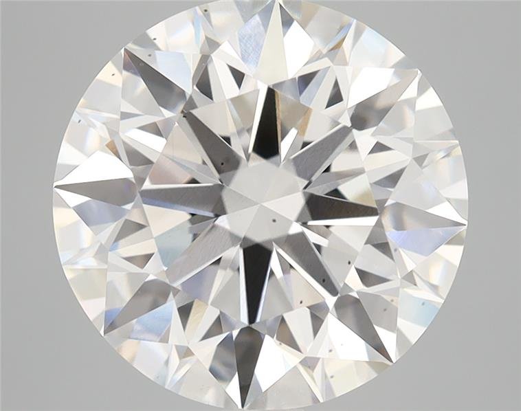 6.26ct G VS2 Rare Carat Ideal Cut Round Lab Grown Diamond